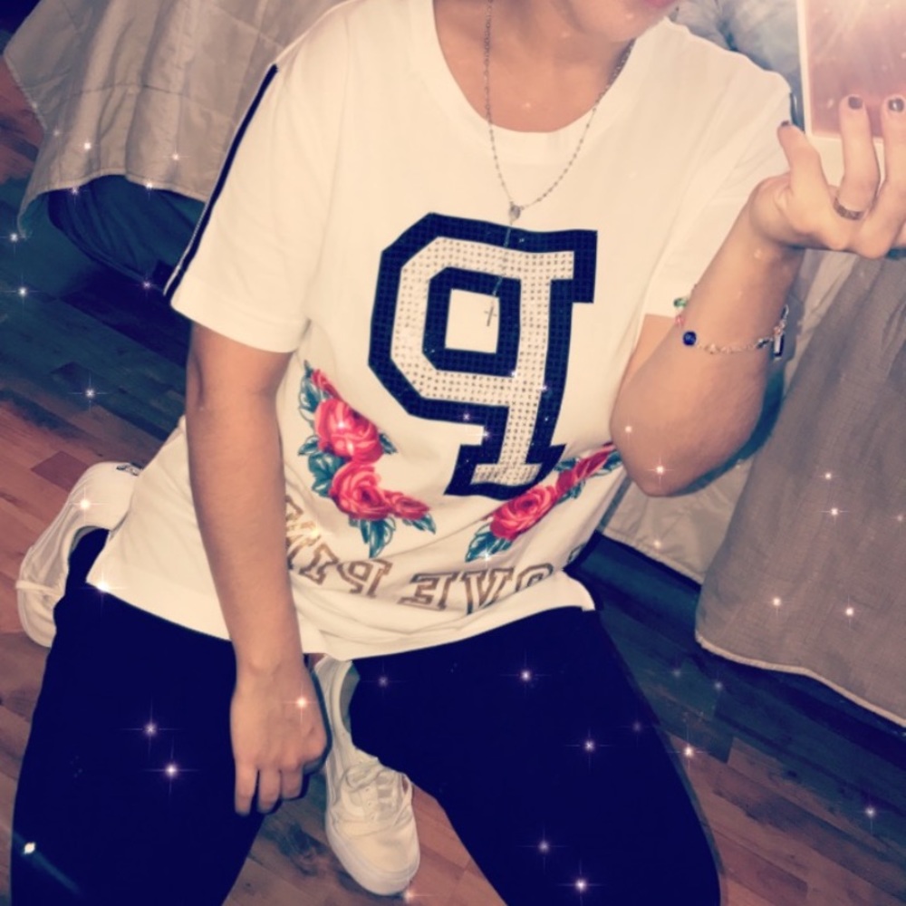 pink victoria secret shirt